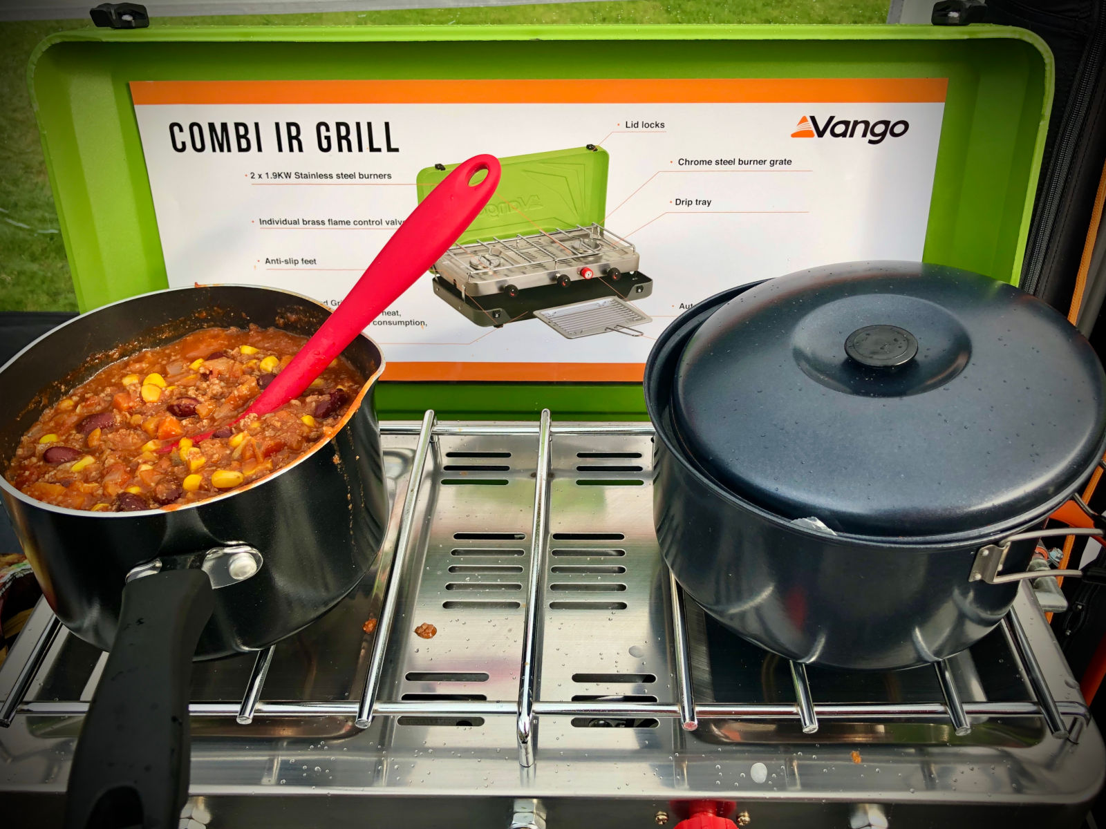 Vango Combi IR Grill Cooker